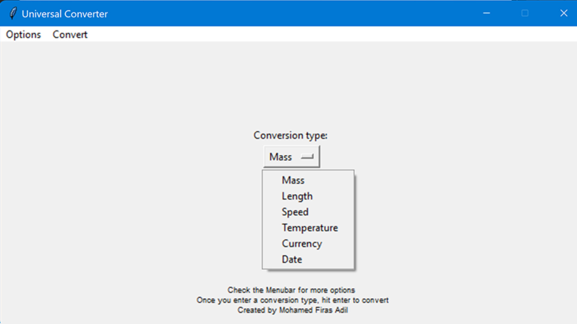 Universal Converter